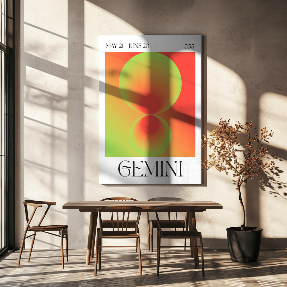 Double Harmonie Lueur | Toile