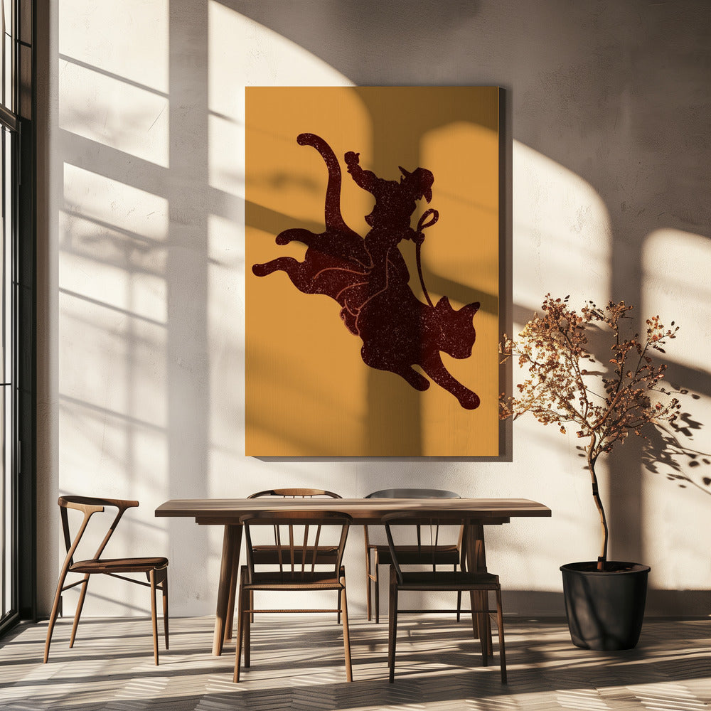 RODEO-KATZE | Leinwand-Bilder