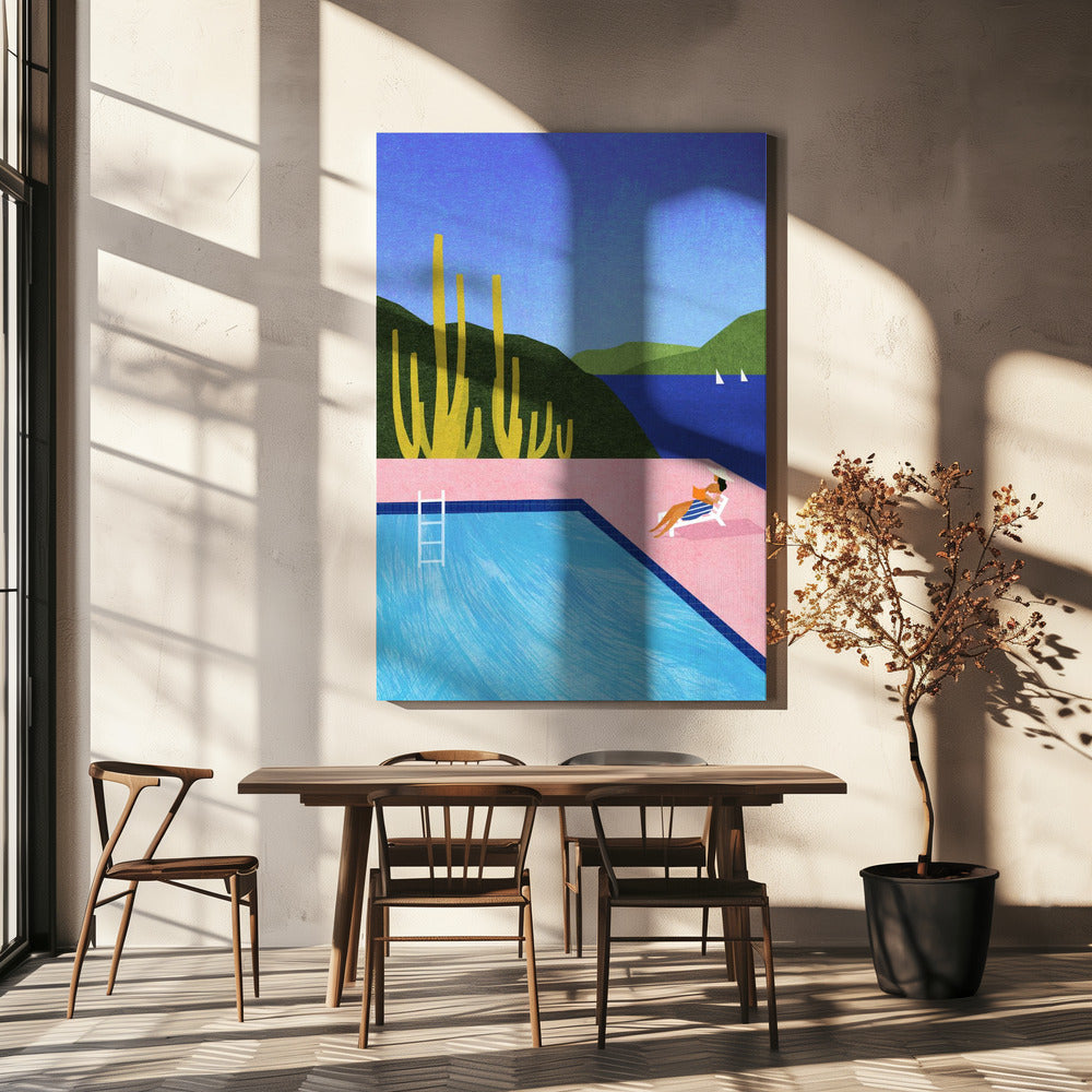 Piscina | Impresiones en Lienzo