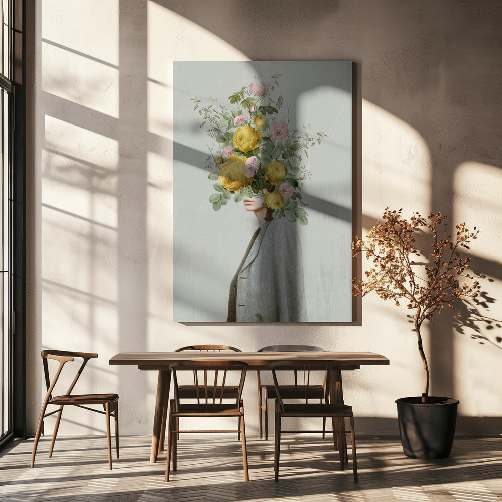 Bouquet jaune | Toile