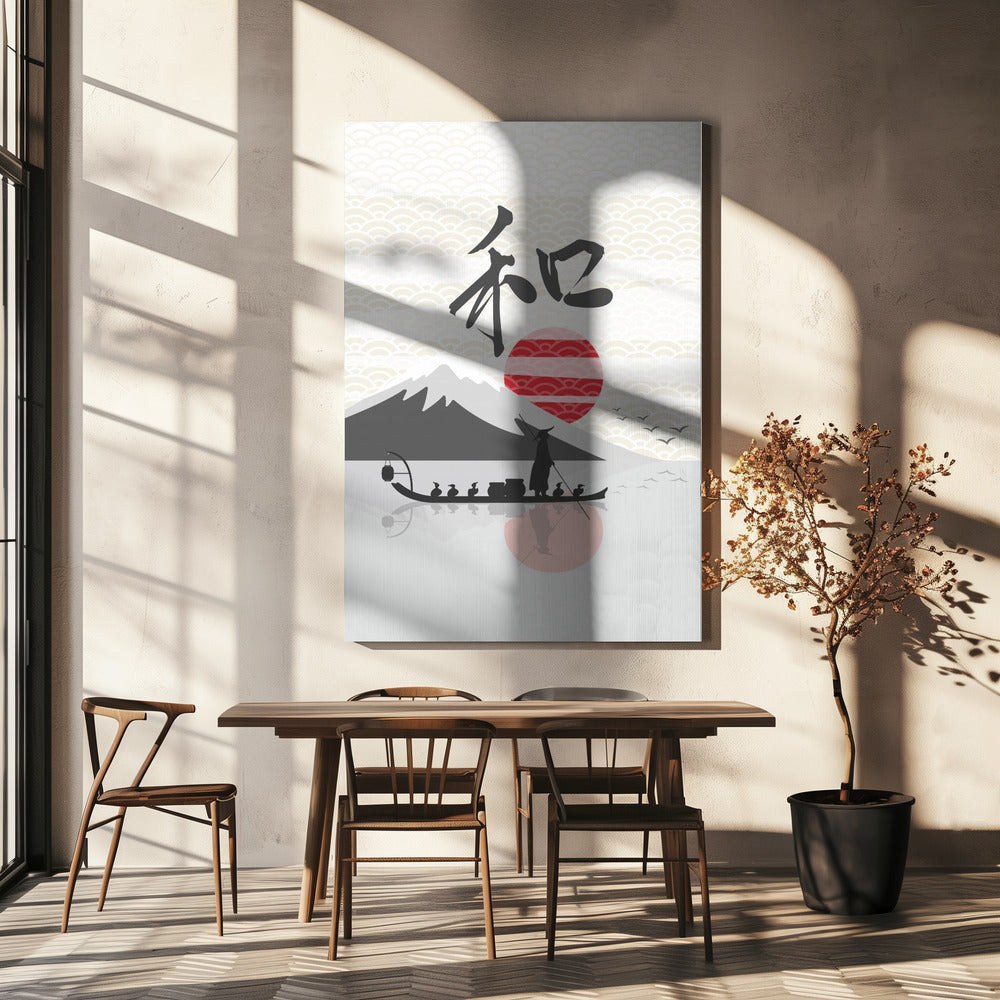 Le souffleur d'air | Toile