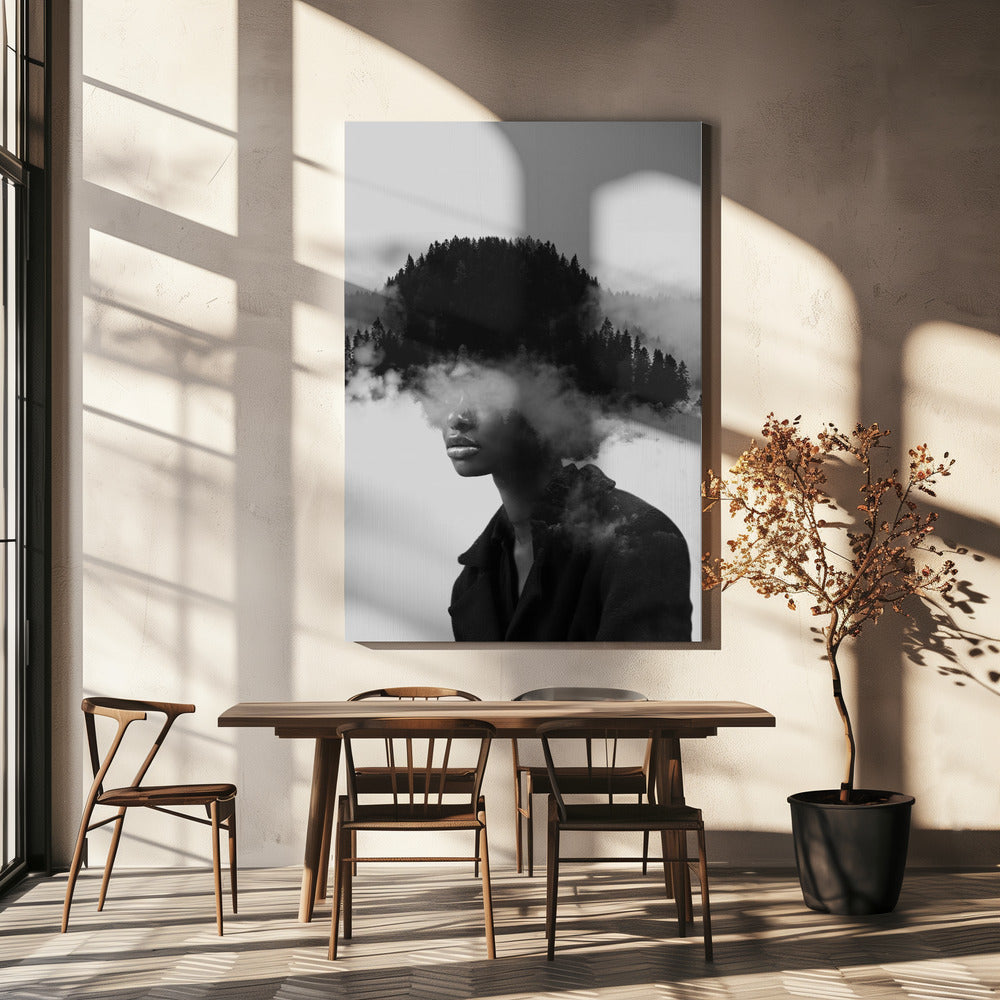 Pensées brumeuses | Toile