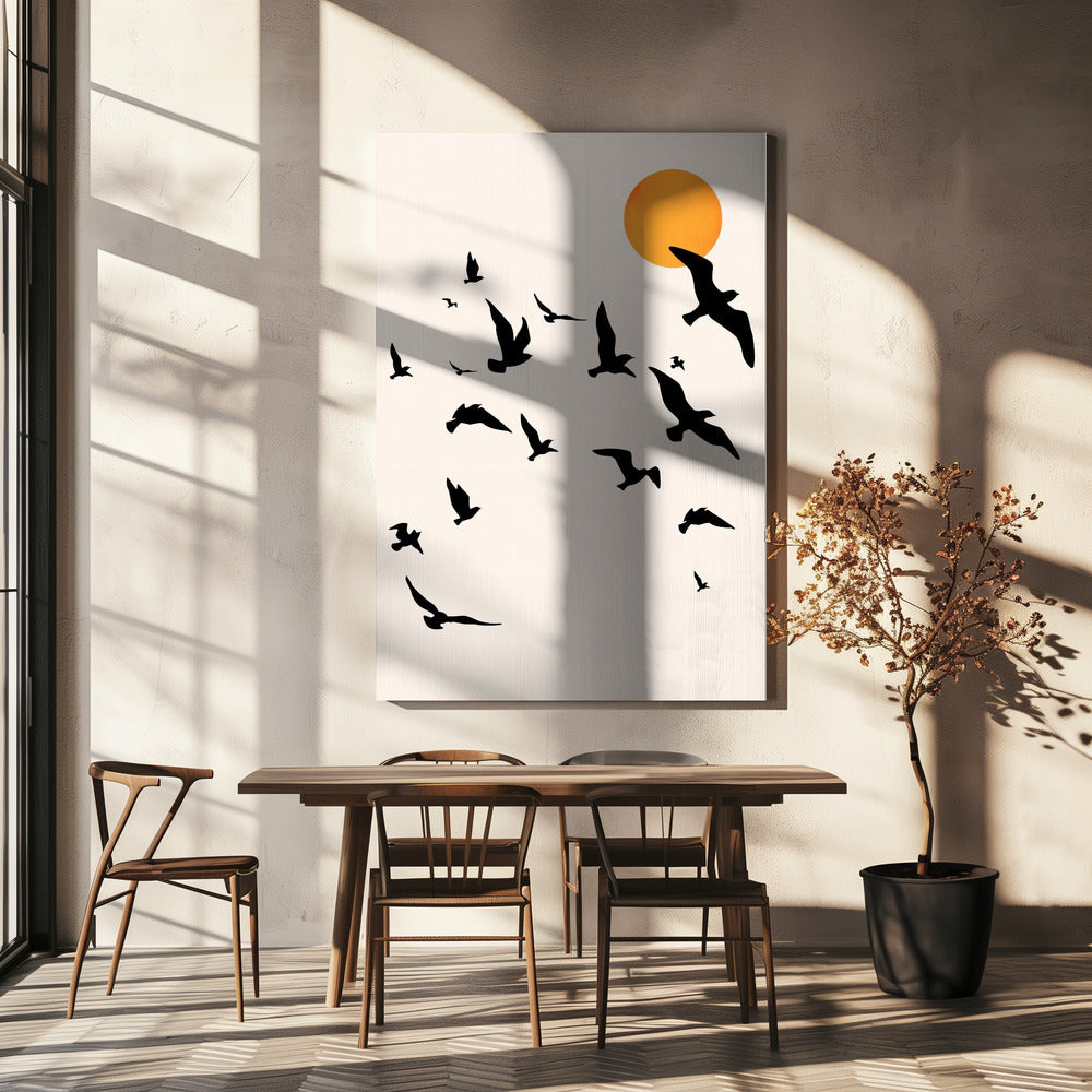 Danser dans le ciel | Toile