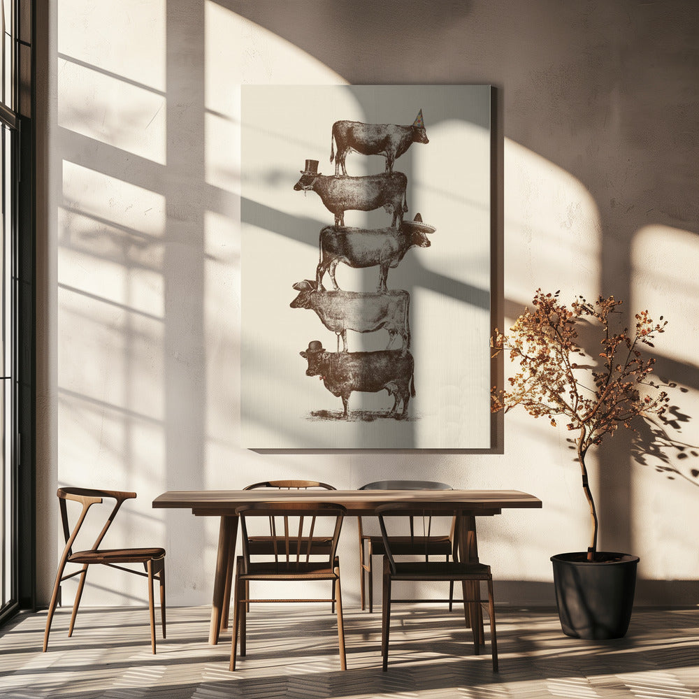 Vaches de vache | Toile