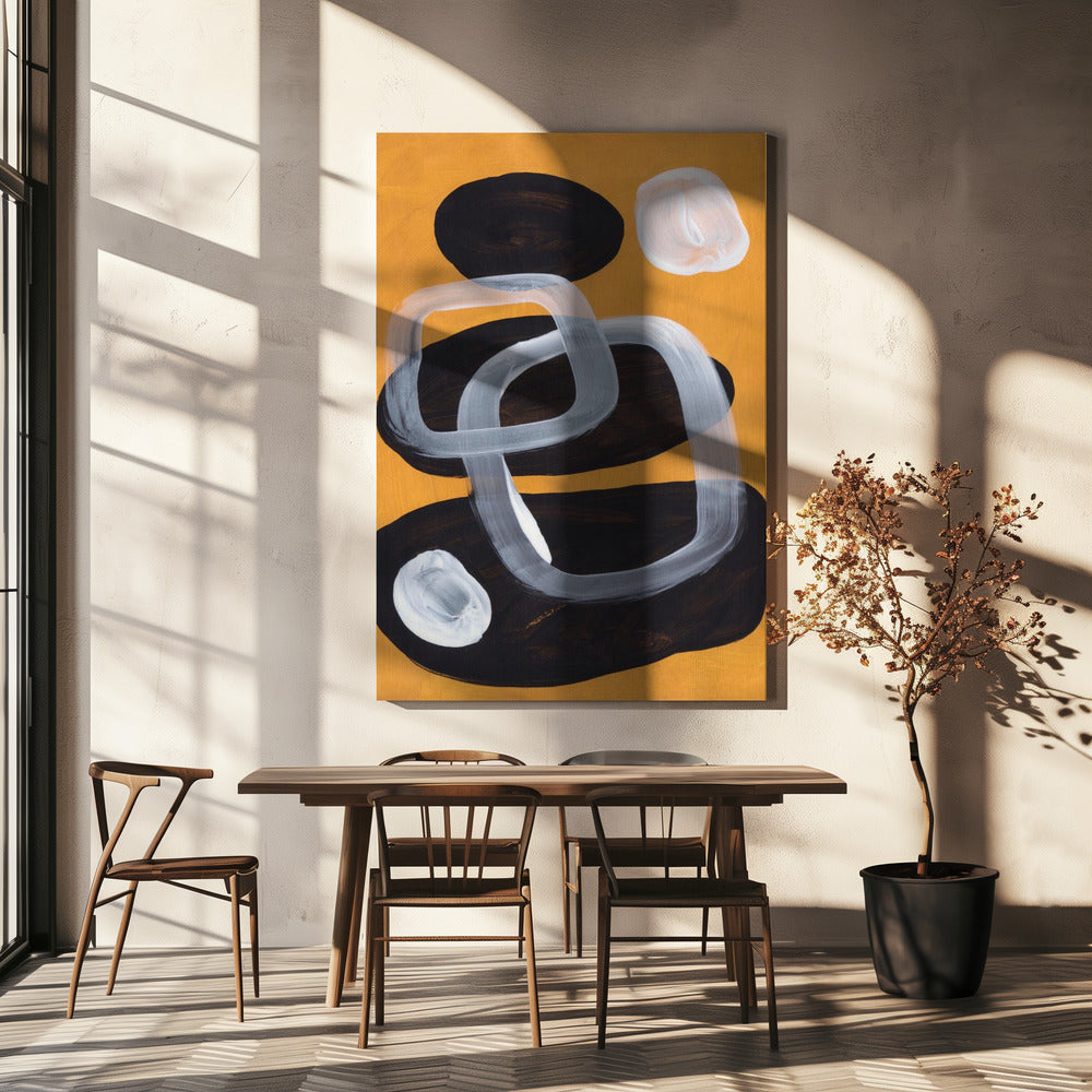 Moutarde du milieu du siècle | Tableaux sur Toile