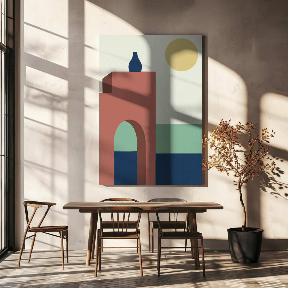 Design bohème minimaliste n° 1 | Toile