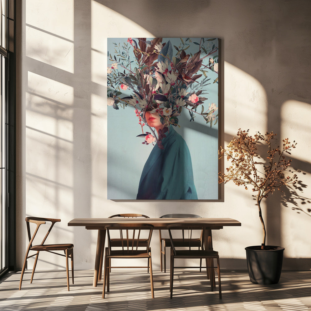 J'étais cachée mais tu m'as vue | Toile