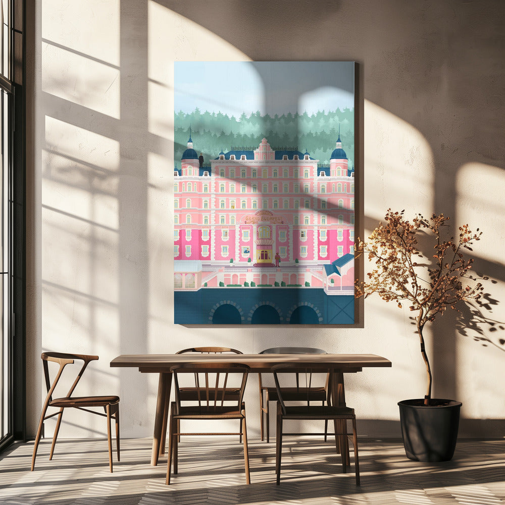 L'hôtel Grand Budapest | Canvas
