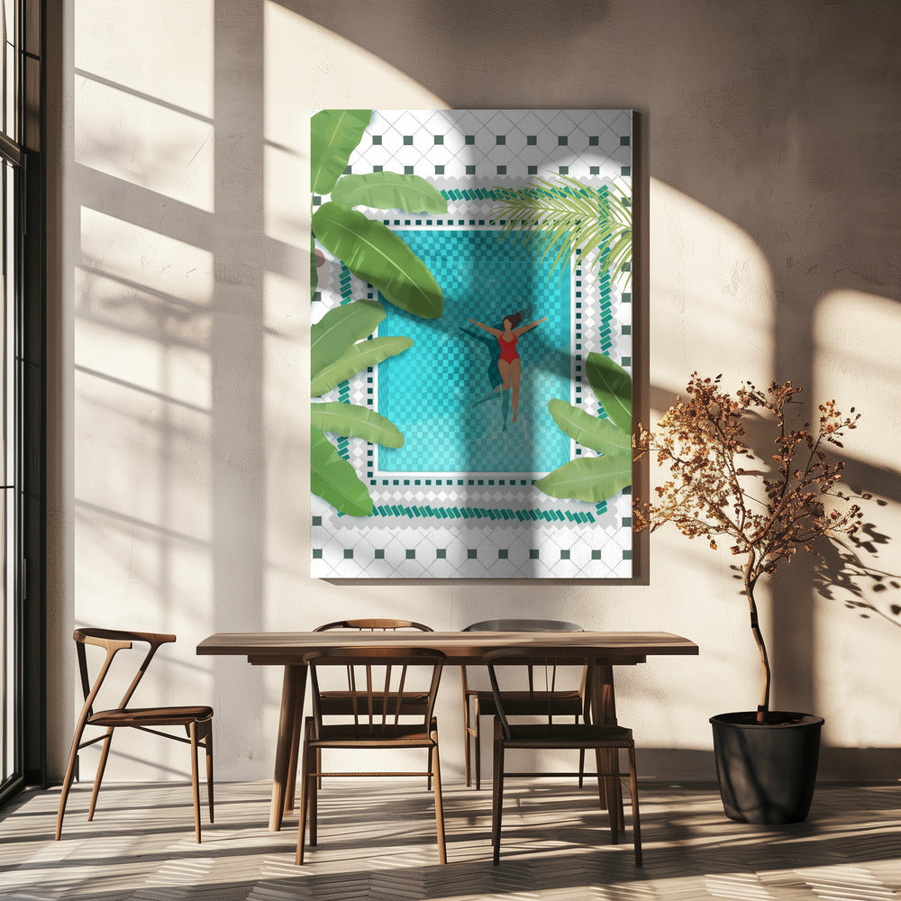 Piscina del Riad | Stampe su Tela
