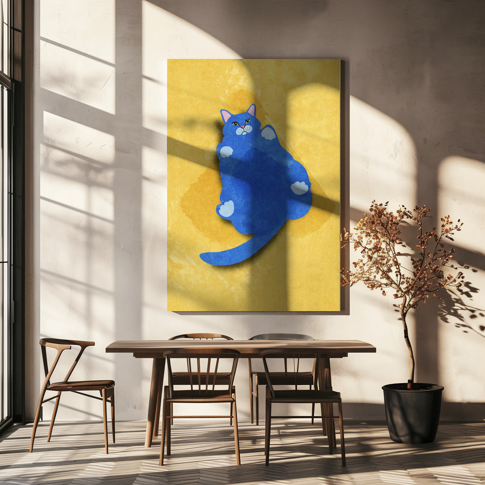 Gatto grasso | Stampe su Tela