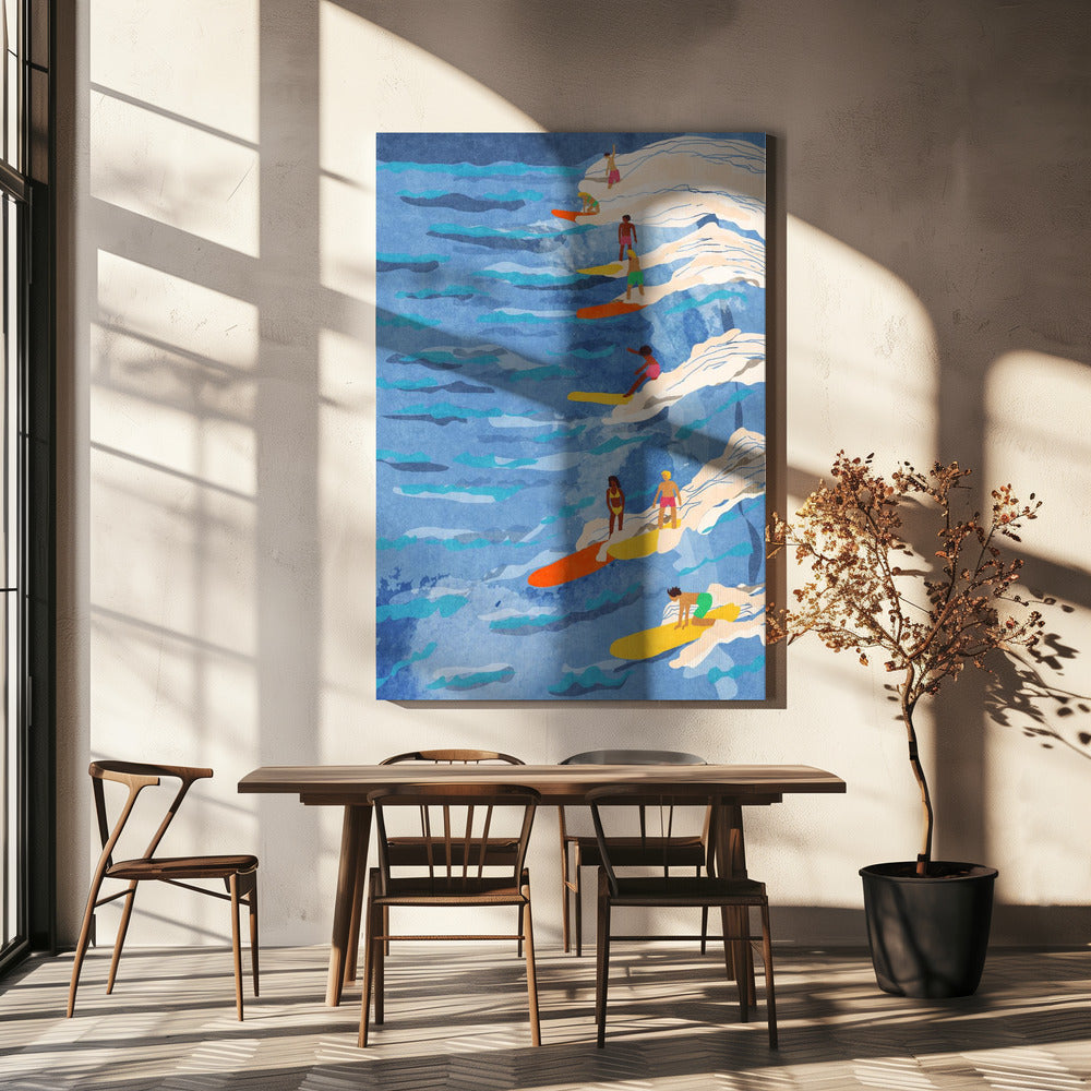 surf détendu | Tableaux sur Toile