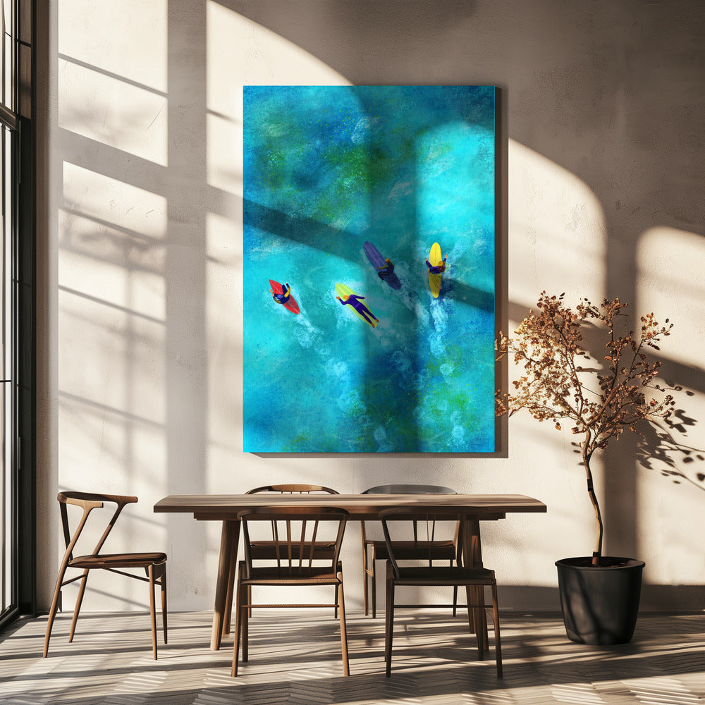 Surfeurs Mecs | Toile