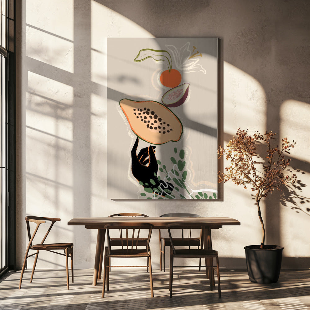 Balanserande frukter | Canvas