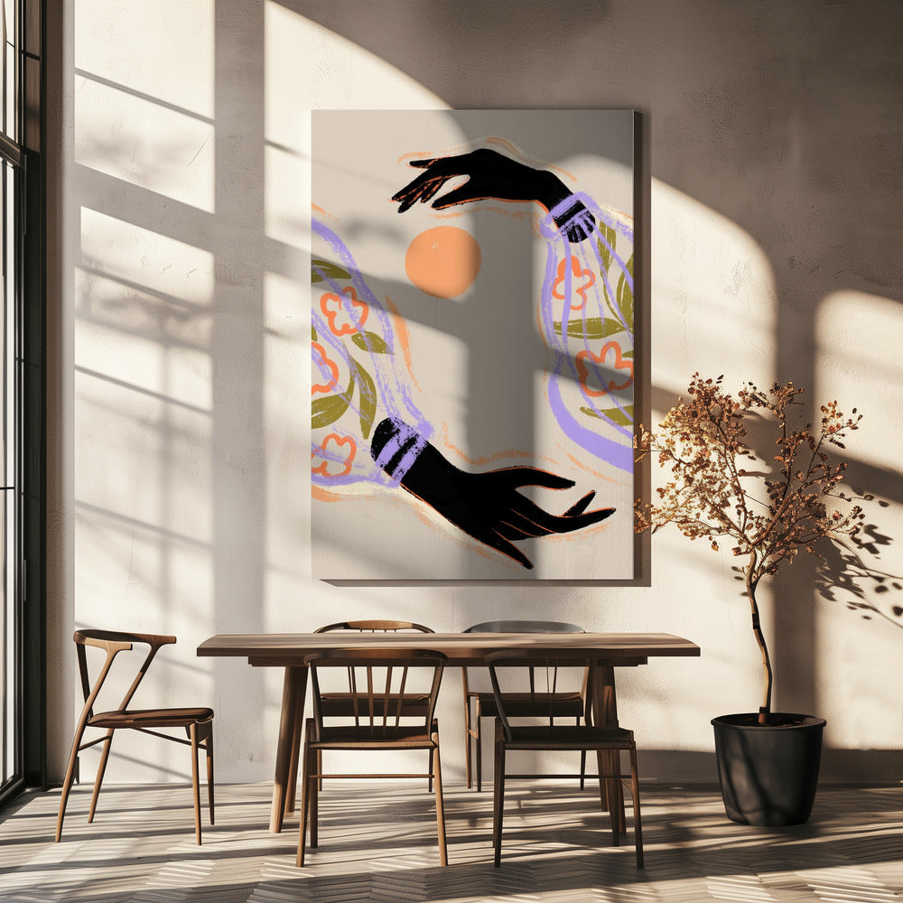 Embrassez le soleil | Tableaux sur Toile