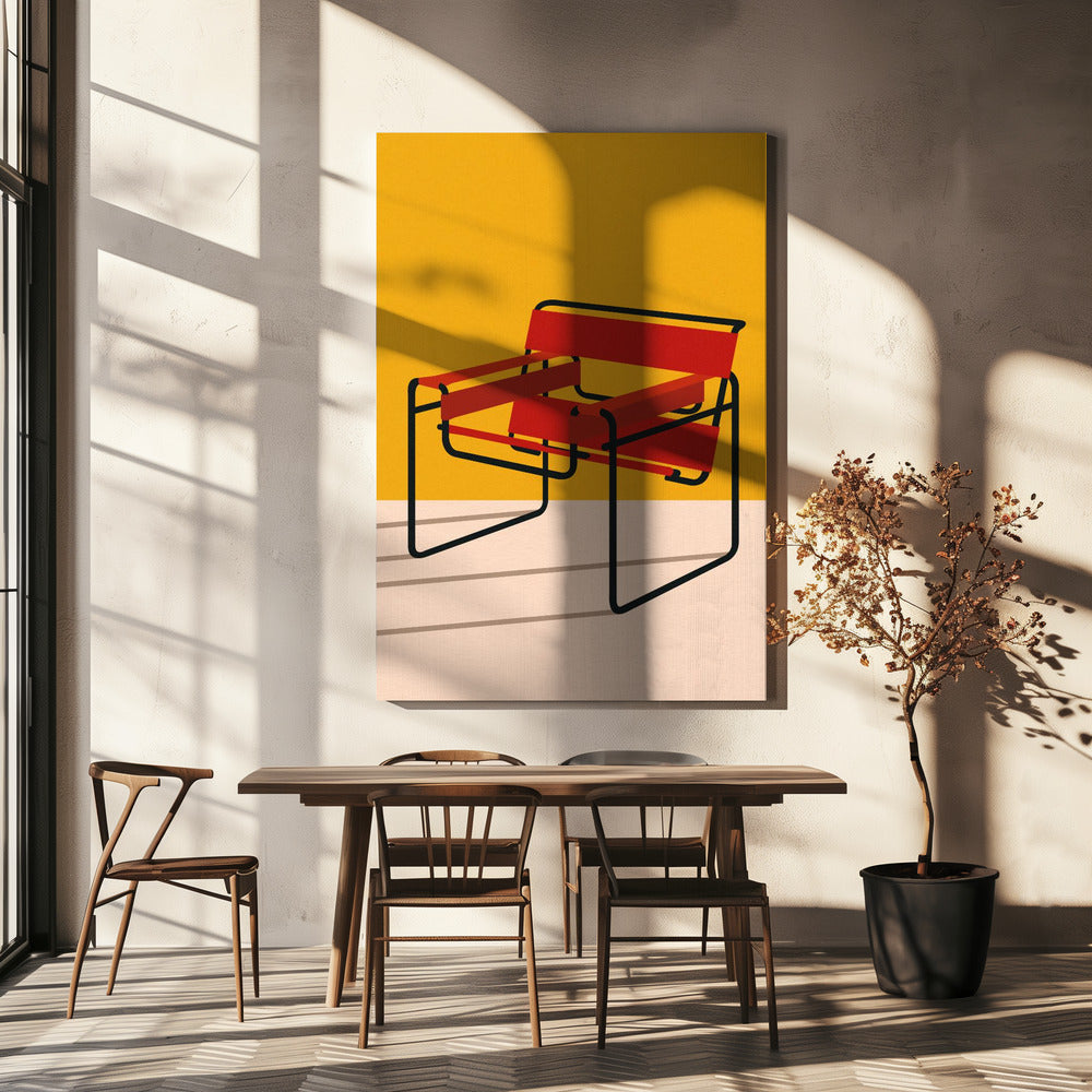 Chaise Wassily Marcel Breuer | Tableaux sur Toile