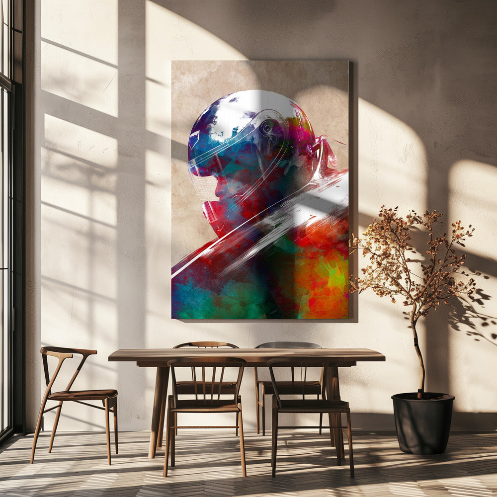 Bobsleigh sport art | Canvas