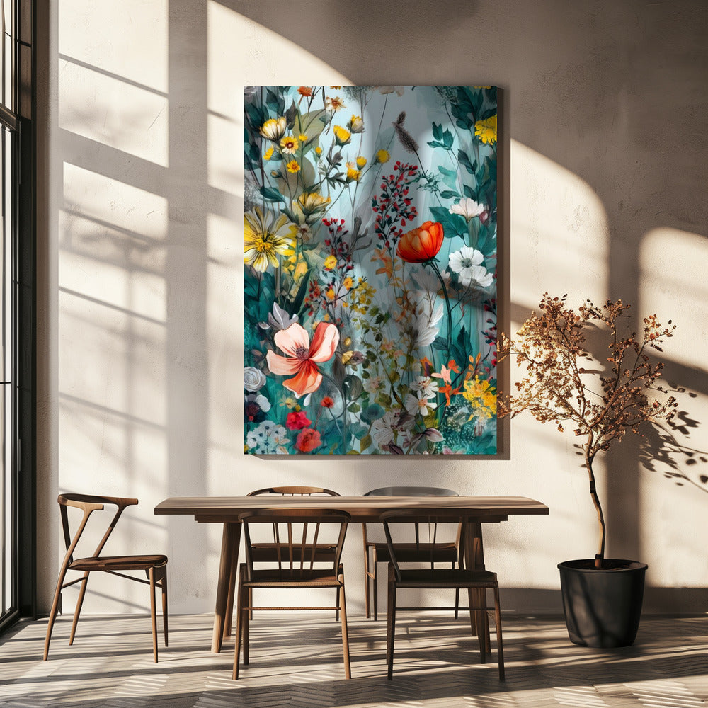 Fleurs des prés 5 | Tableaux sur Toile