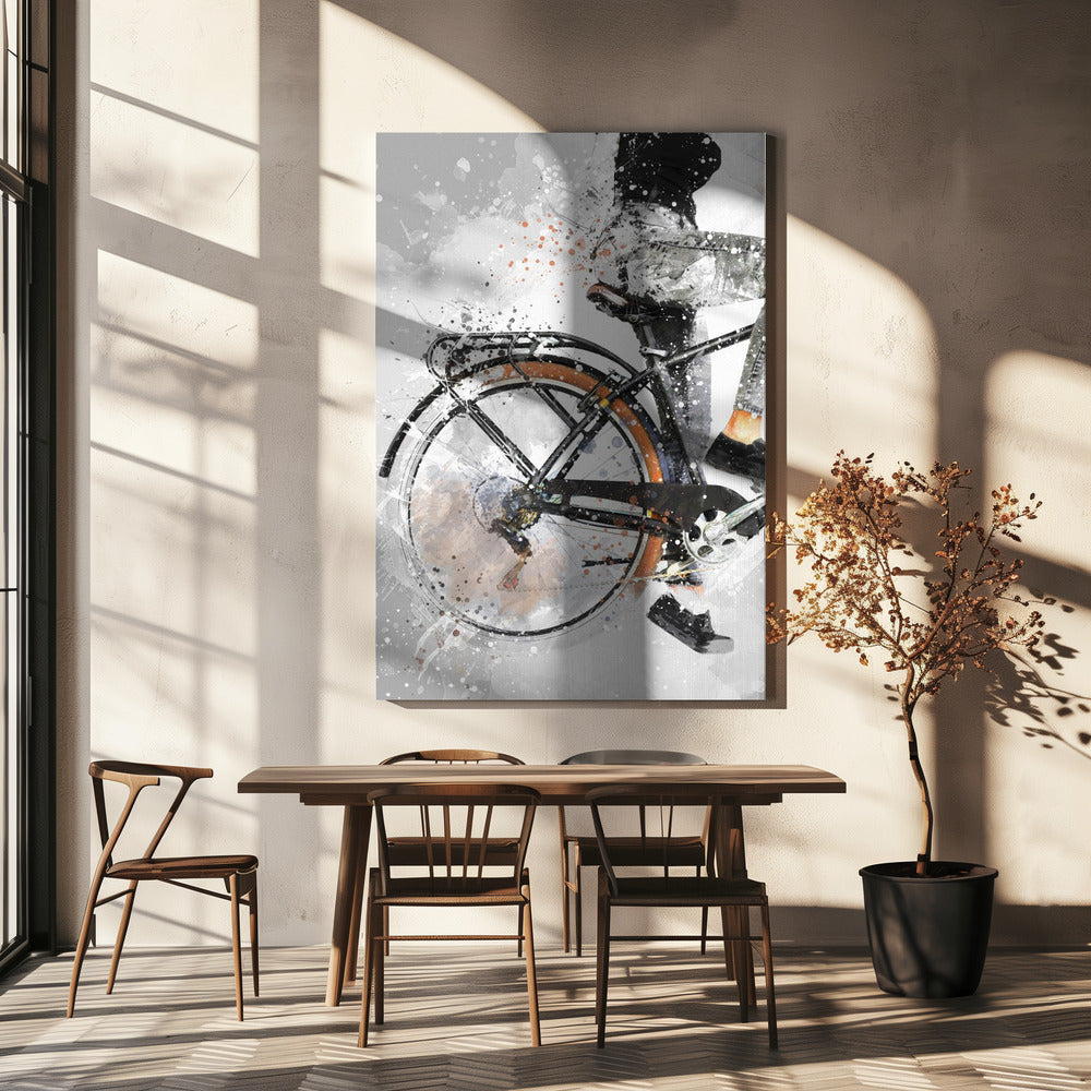 Cycling sport art 27 | Canvas
