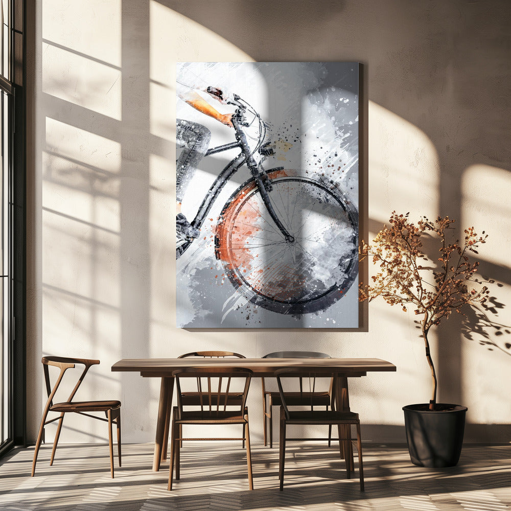 Cycling sport art 29 | Canvas