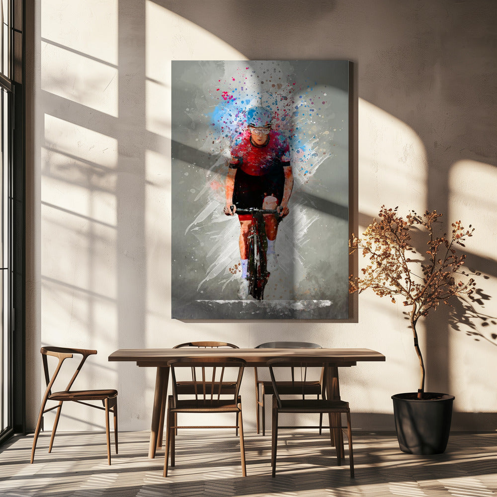 Cycling sport art 30 | Canvas