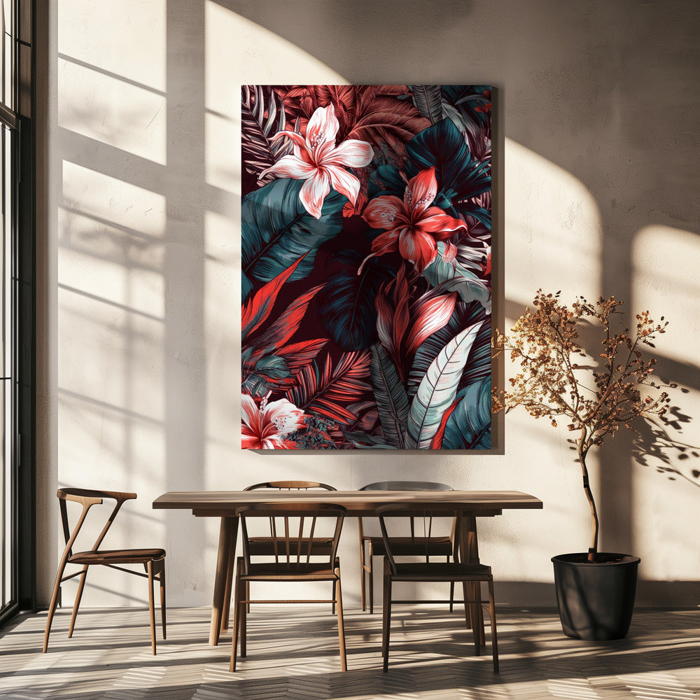 Flore tropicale 2 | Toile