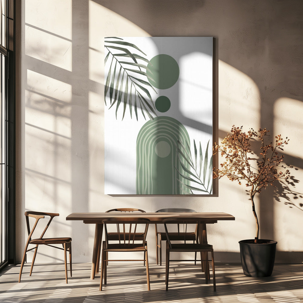Green Boho 2 | Canvas