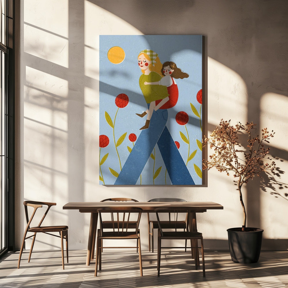 Piggy Back | Canvas