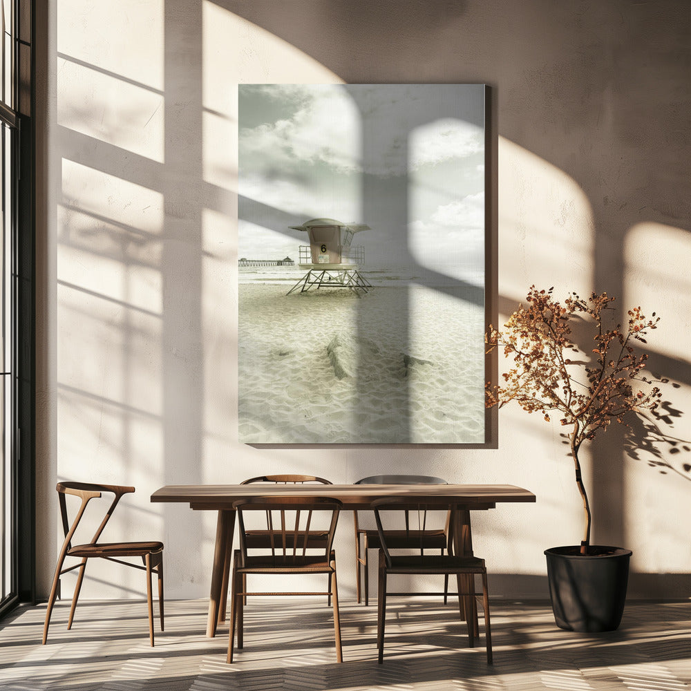 CALIFORNIA Vintage Imperial Beach | Canvas