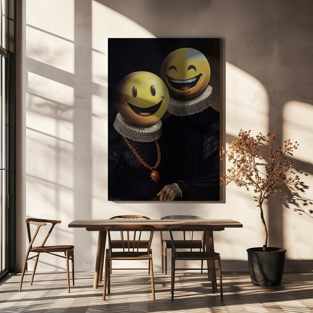 Les Sourires | Toile