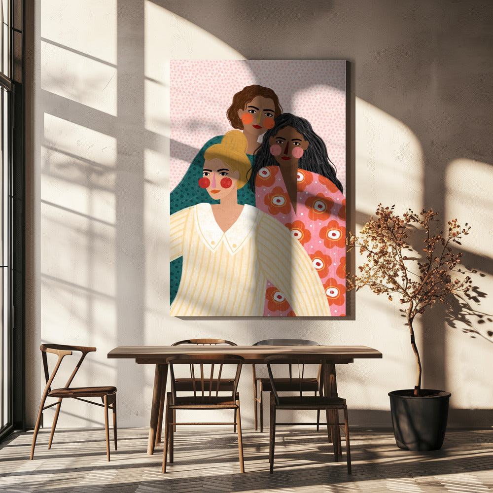 Girl Friends | Canvas