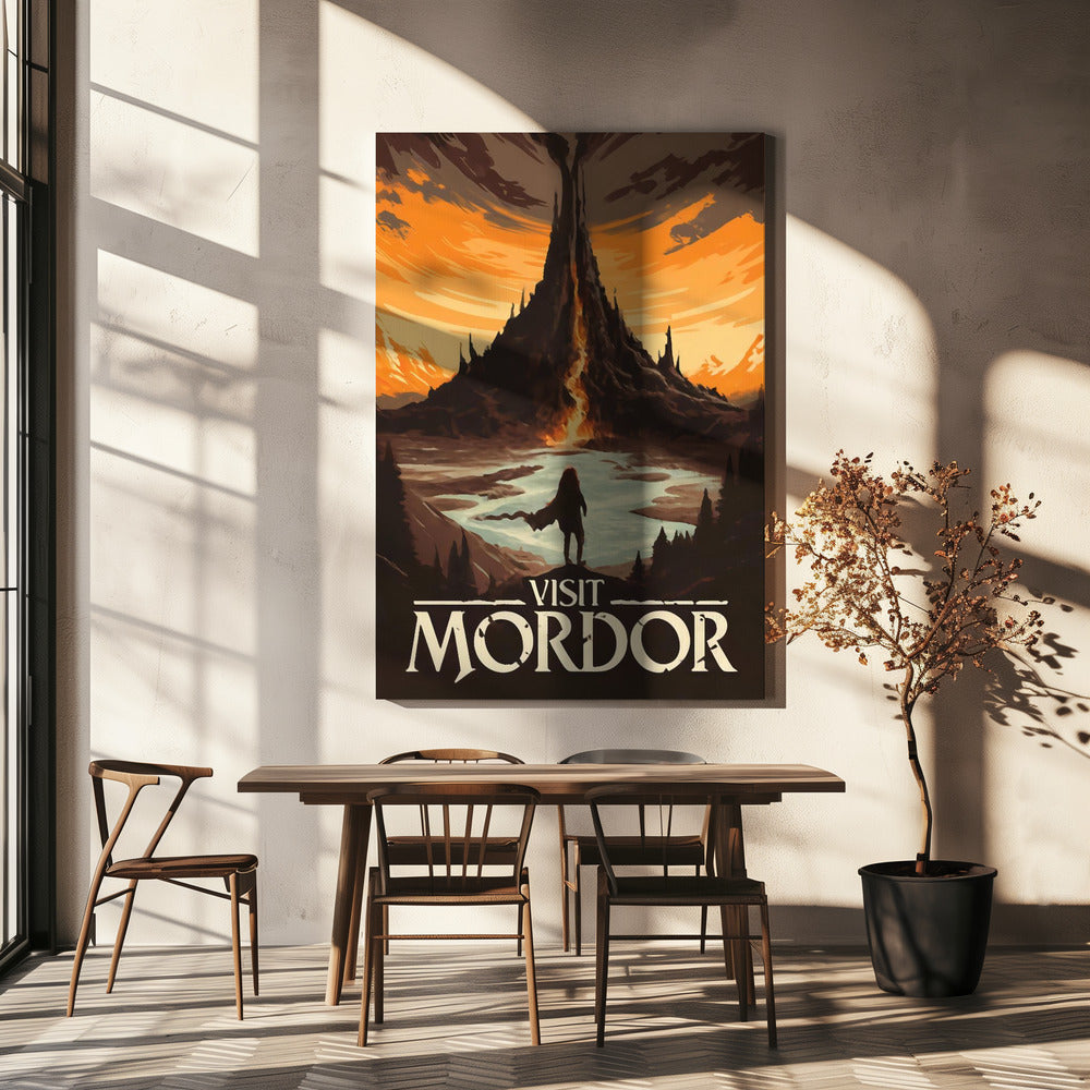 Visitez le Mordor | Canvas
