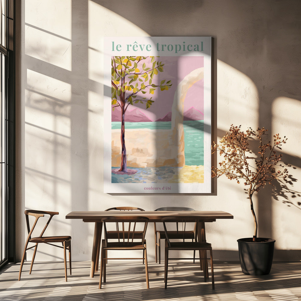 Le Rêve Tropical - Citronnier | Toile