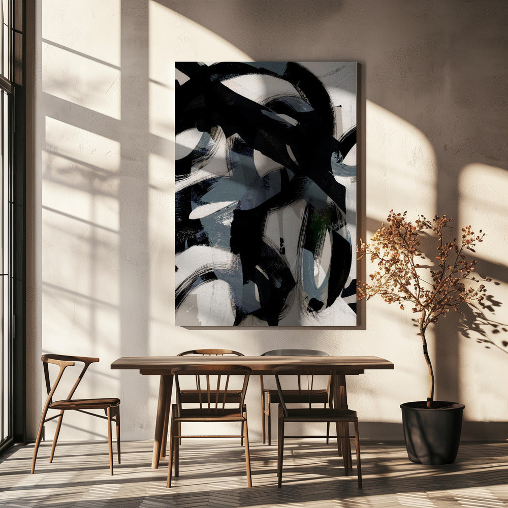 Coups de pinceau abstraits 152 | Toile