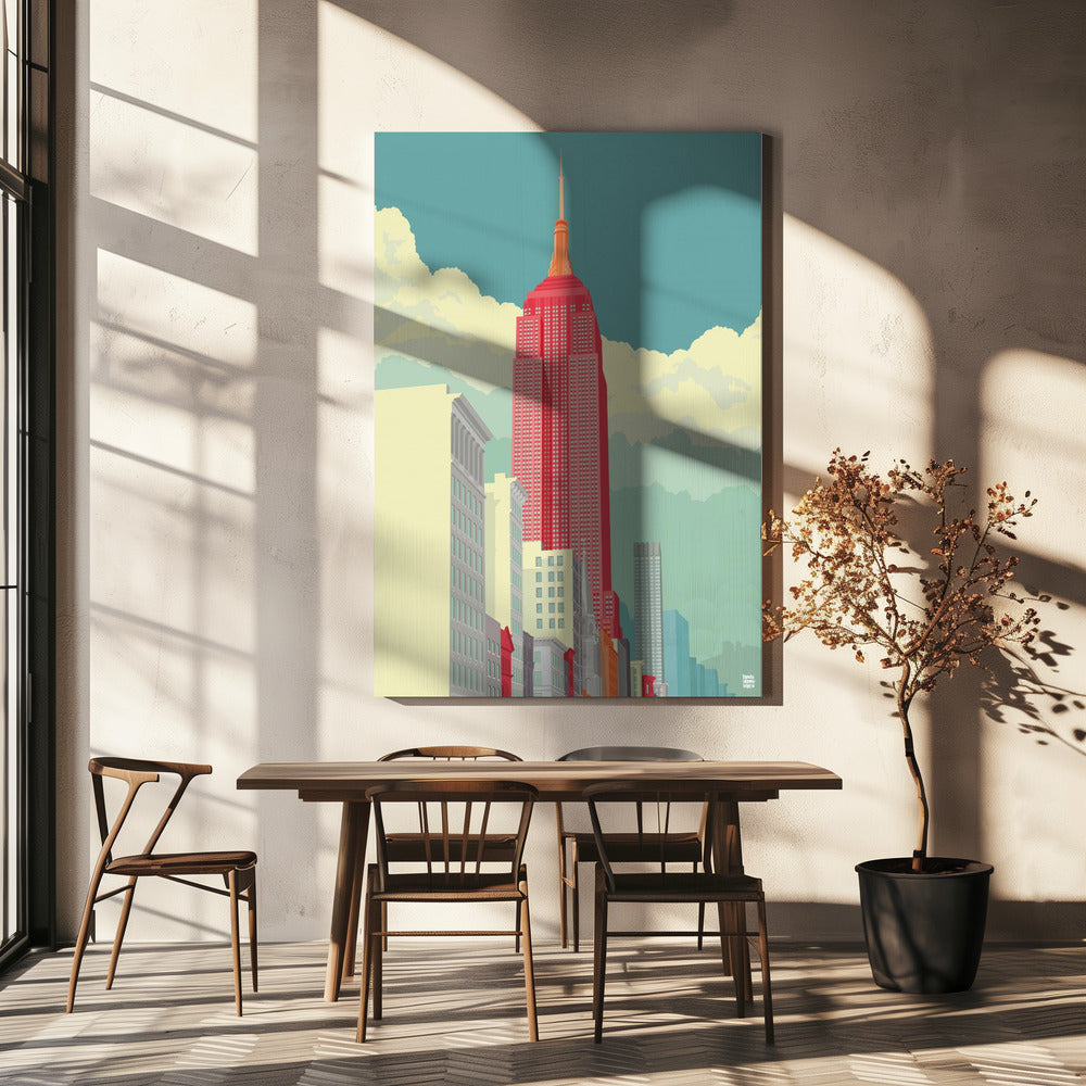 5e Avenue de New York | Toile