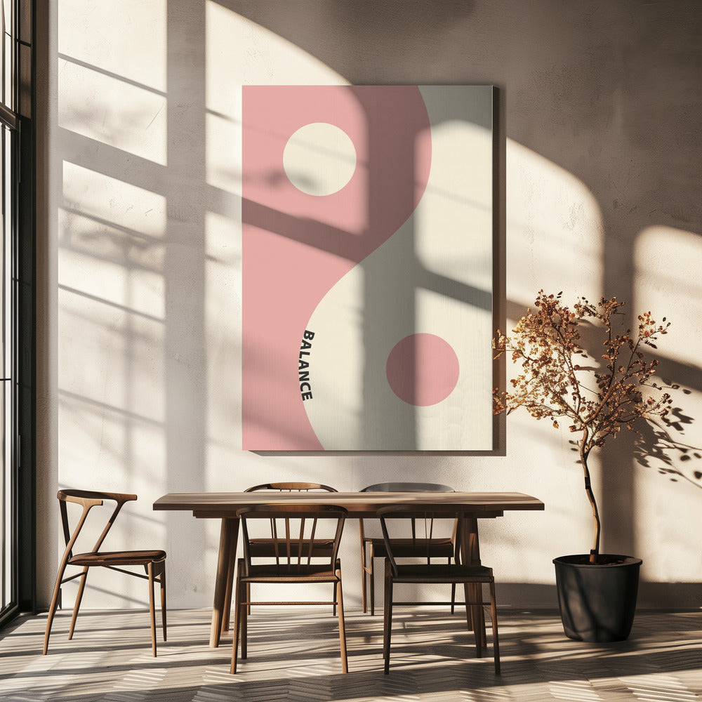 Balance Pink | Canvas