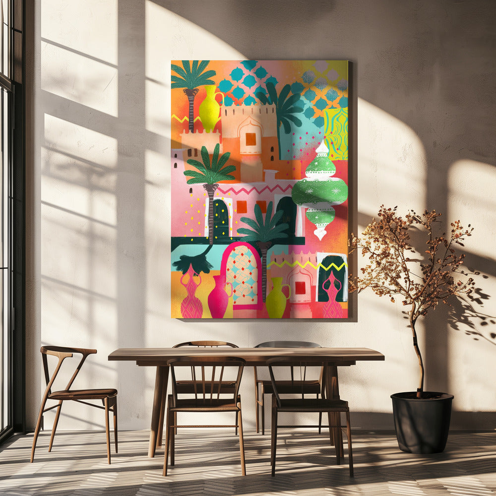 Après-midi au Maroc | Tableaux sur Toile