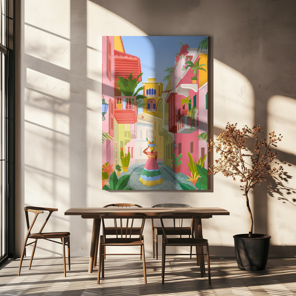 Carthagène, Colombie | Tableaux sur Toile