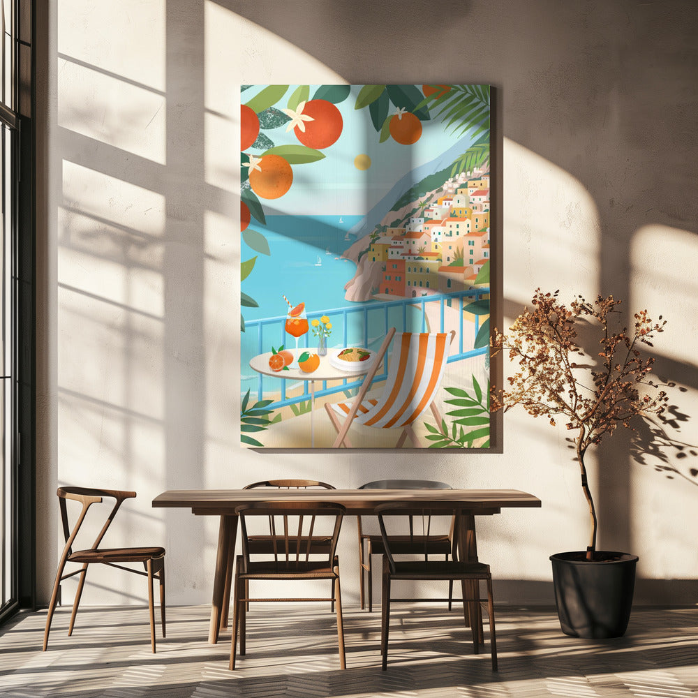 Été italien | Tableaux sur Toile