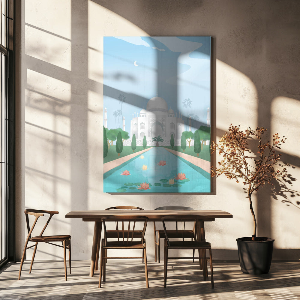 Taj Mahal, Inde | Tableaux sur Toile