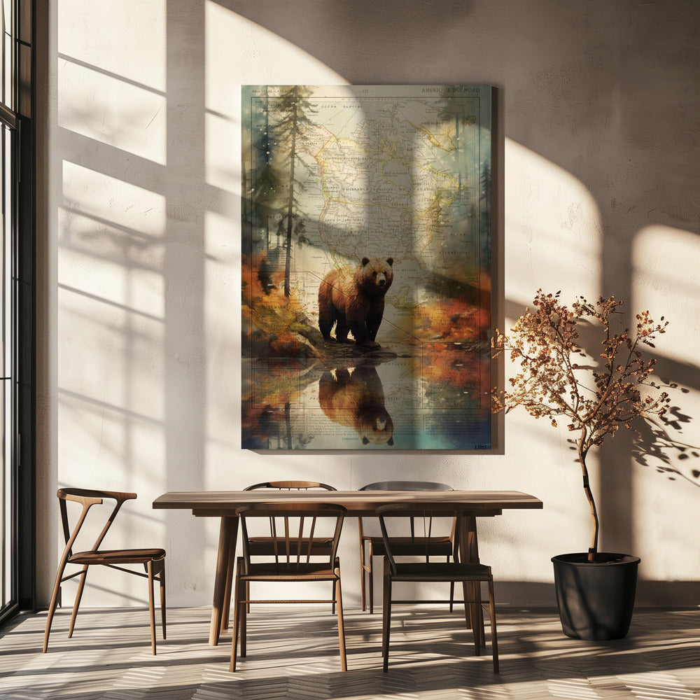 Orso grizzly 2 | Stampe su Tela