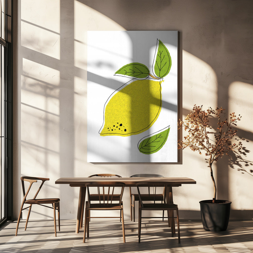 Zesty Citrus Delight | Canvas