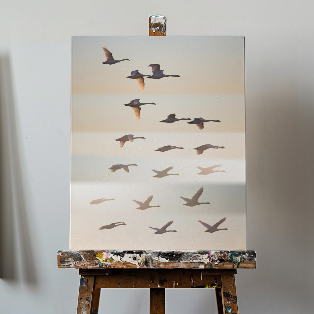 Förbi solen. Canvas