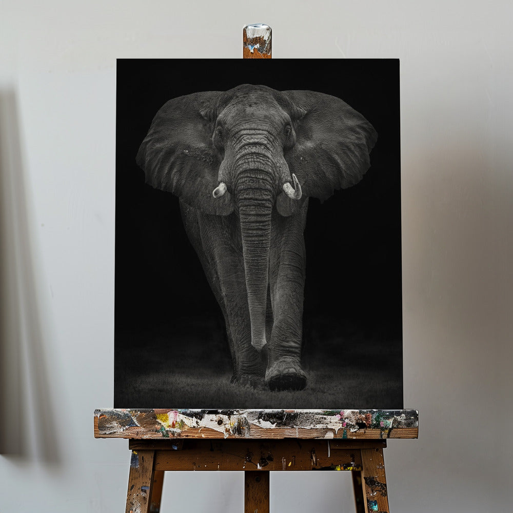 Ngorongoro Bull | Canvas