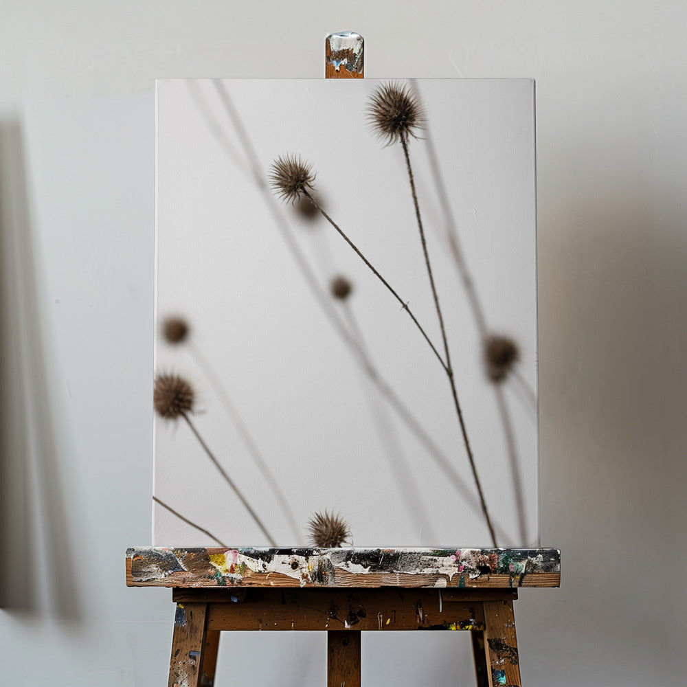 Thistle Grey 05 | Canvas