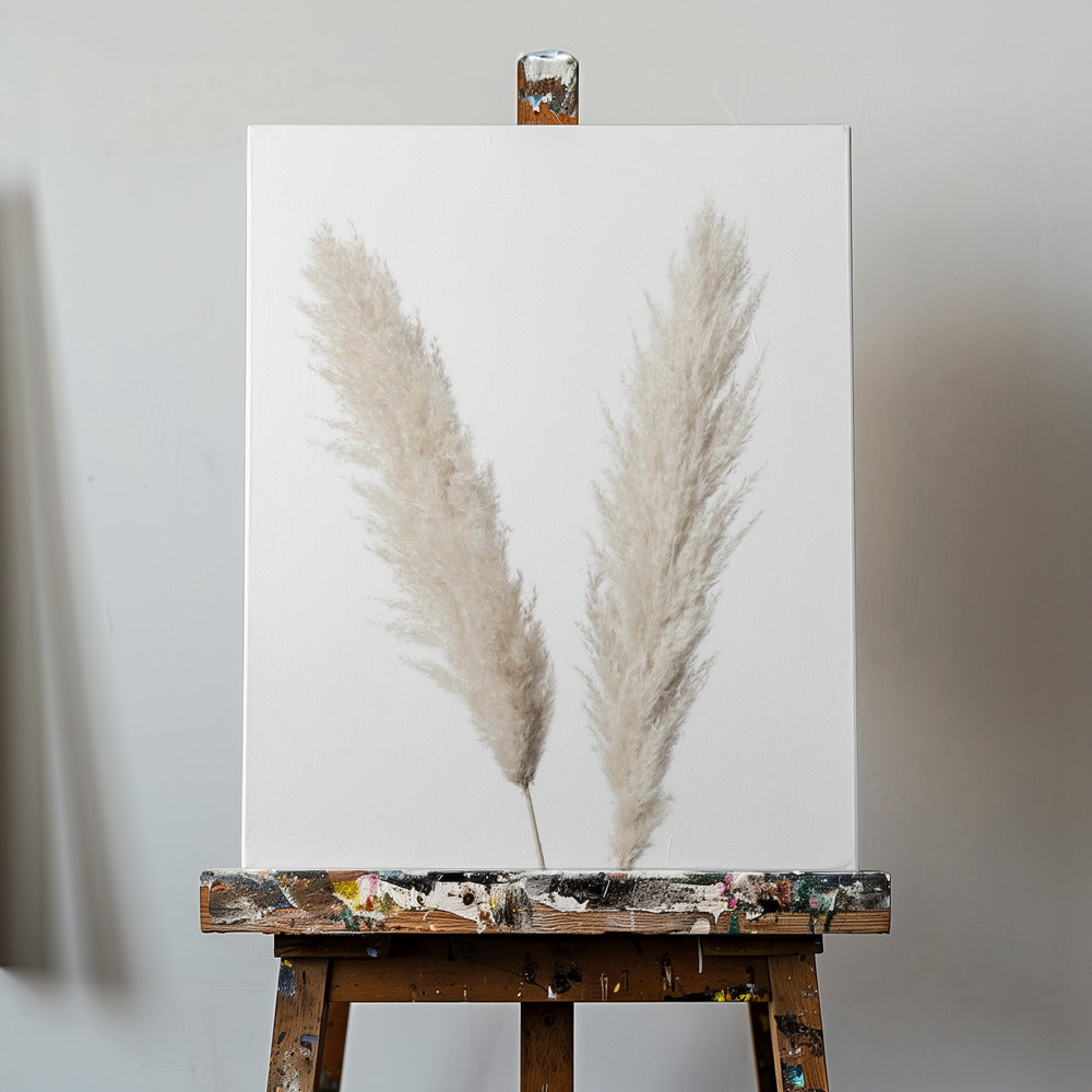 Pampas Vit | Canvas