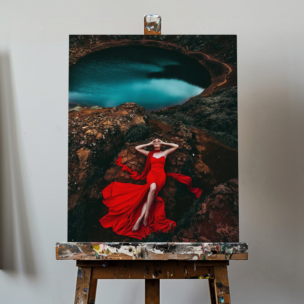 Glöd vid avgrunden | Canvas