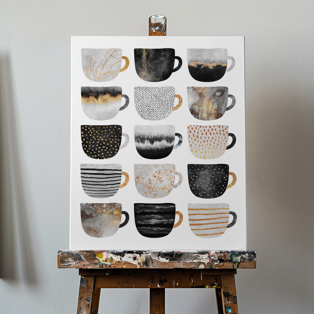 Belle tazze da caffè | Stampe su Tela