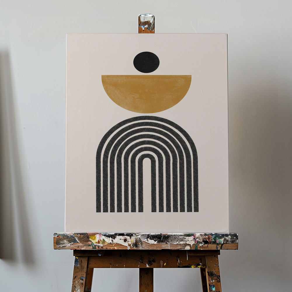 Milieu du siècle n°2. | Tableaux sur Toile
