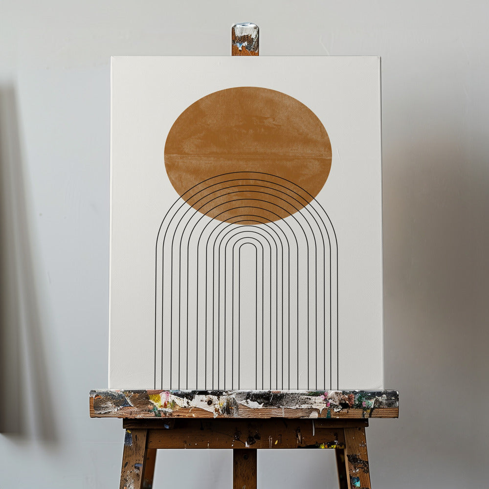 Flux abstrait n°2. | Tableaux sur Toile