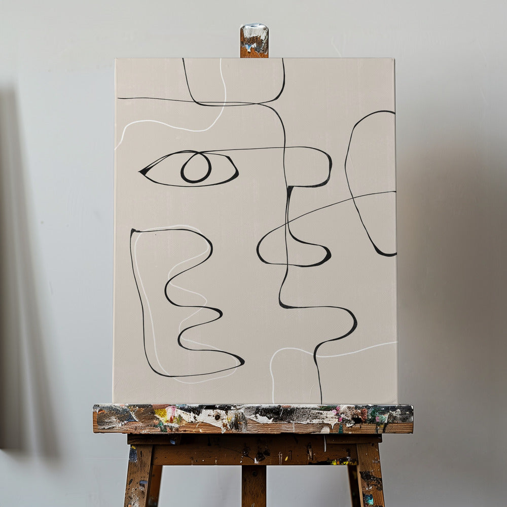 Abstract Face No2. | Canvas